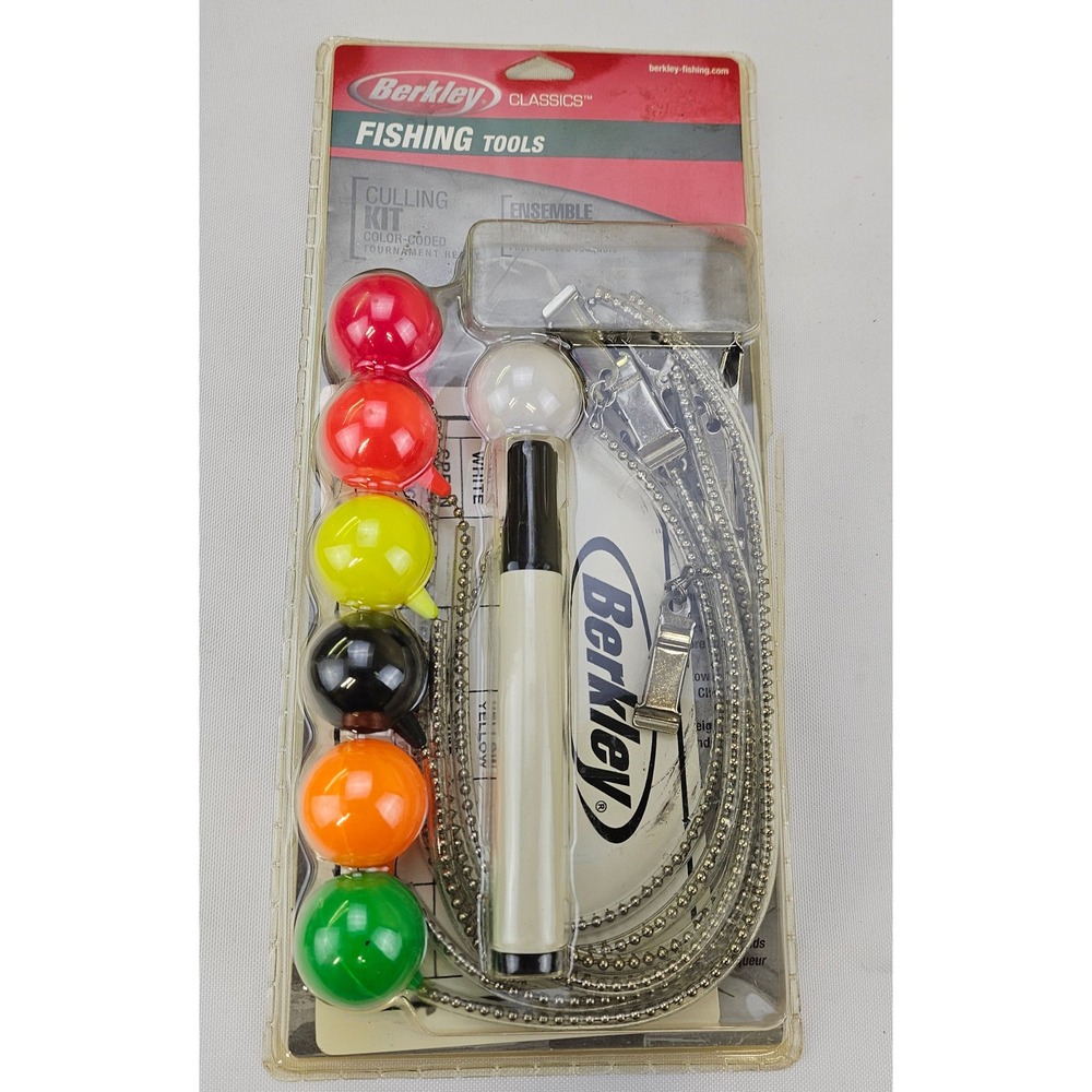 Berkley Classics Fishing Tools Culling Kit 7 Color-Coded‎ Floats Marker BTTCS7